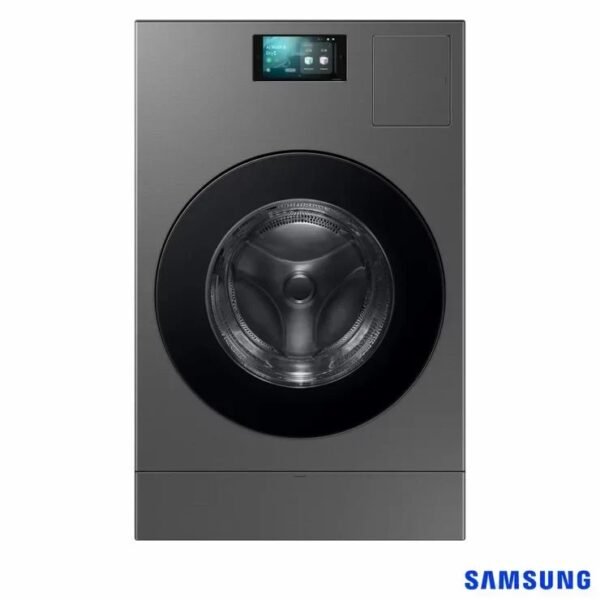 Samsung Series 9 Large Capacity WD18DB8995BZT1 18kg / 11kg Washer Dryer, A Rated in Dark Steel