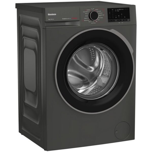 Blomberg LWA18461G 8kg 1400 Spin Washing Machine Graphite