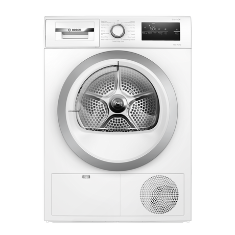 Bosch WTH85223GB Series 4 8kg Heat Pump Tumble Dryer White
