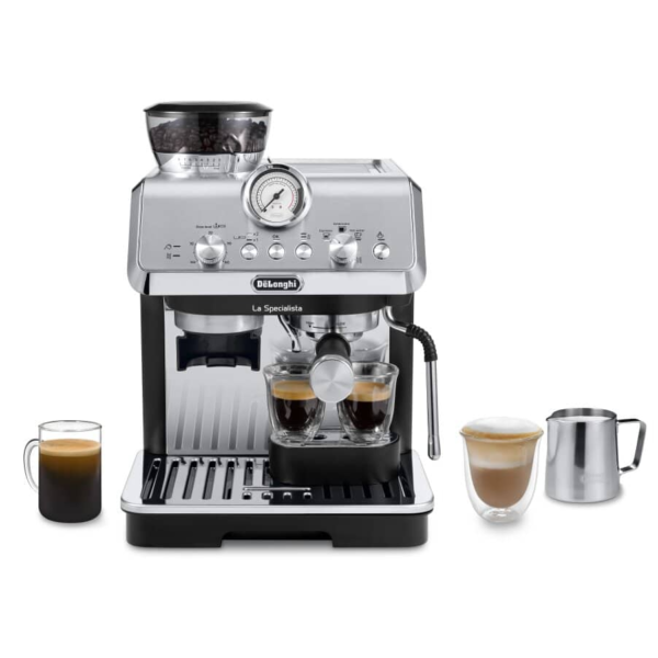 DeLonghi EC9155.MB La Specialista Arte Compact Manual Bean to Cup Espresso Coffee Machine Black