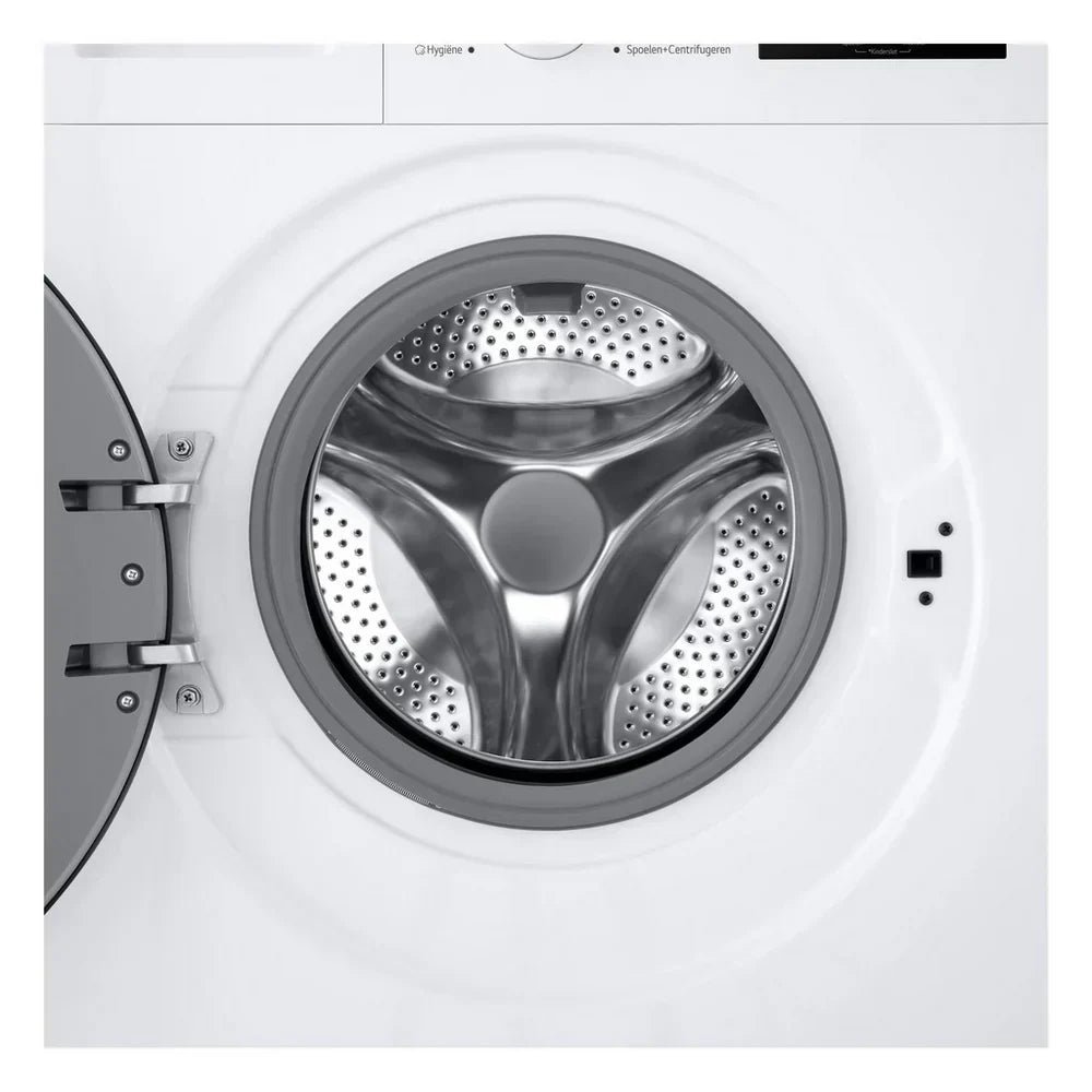 LG F4A10S8NWK 8kg 1400 Spin Front Load Washing Machine White - A Rated