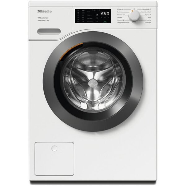 Miele WEB365 WCS PowerWash 8kg 1400 Spin Freestanding Washing Machine Lotus White