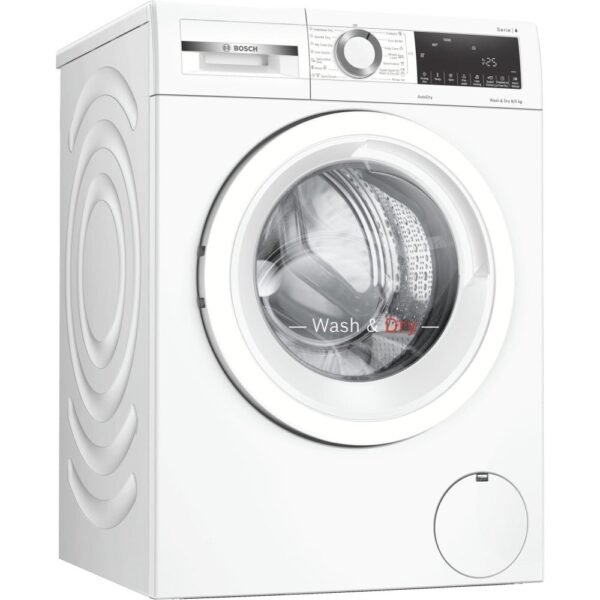 Bosch Series 4 WNA134U8GB Freestanding Washer Dryer 8kg/5kg 1400 Spin White – Clearance